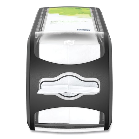 Tork Tork Xpressnap Fit Counter Napkin Dispenser Black N14, Signature Range, 5.6 x 4.8 x 12.8 7432000